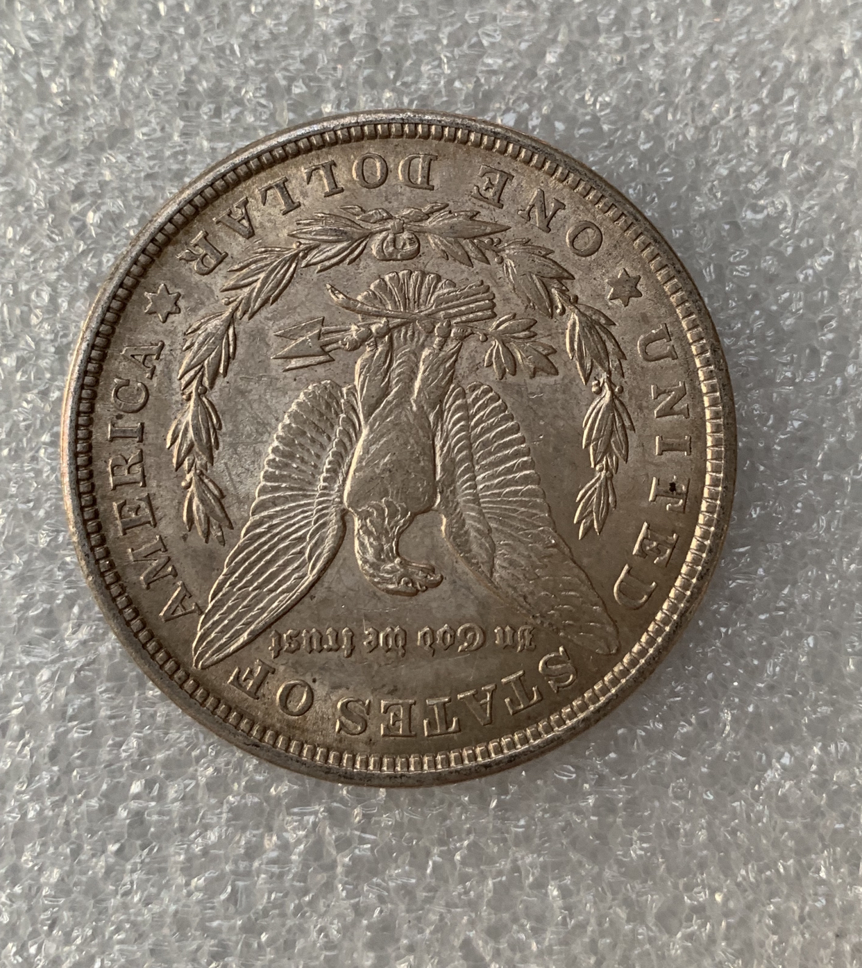 1921年美国摩根银币一枚