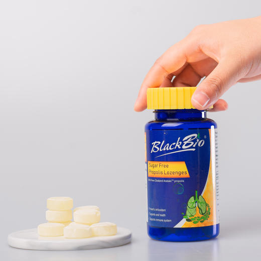 「咽炎克星 清肺神器」60秒焕活肺活力 ，清咽利肺缓解咽炎！新西兰BlackBio博兰贝肺清片 商品图7