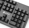 。【机械键盘】金河田K20金属面板104键悬浮式呼吸灯电脑导光轴青轴机械键盘 商品缩略图1