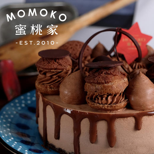 momoko蜜桃家樱桃巧克力共和国生日蛋糕成都芝士蛋糕同城配送