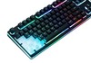 【机械键盘】P010小语种假轴键盘手感RGB流光跑电竞半机械键盘 商品缩略图1
