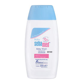 德国 sebamed施巴婴儿洁肤浴露200ml/400ml