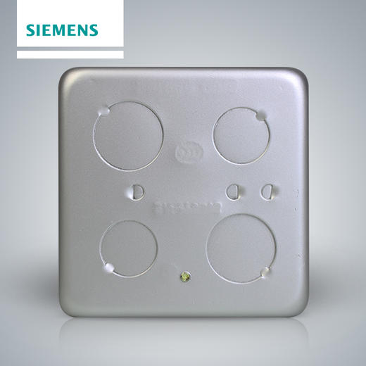 西门子开关插座地插底盒 暗盒 金属地面暗盒 商品图3