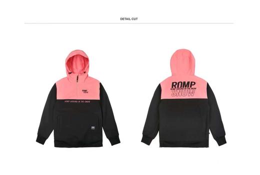ROMP 成人女款韩国潮牌滑雪帽衫  防风防水 商品图1