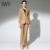 IWY/职业套装焦糖色气质时尚西装193028C1+P3 商品缩略图3