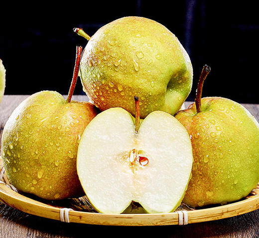 【满150元全疆包邮】库尔勒玉露香梨（4.3kg总重8颗） 商品图0