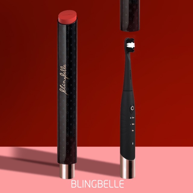 BlingBelle贝琳贝儿 贝尔电动声波牙刷 黑色JPY带授权招加盟代理