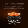 美的（Midea）电磁炉 匀火188mm聚能大线圈盘 火锅炉 十档火力 C21-WT2118（标配欧式汤锅+炒锅） 商品缩略图6