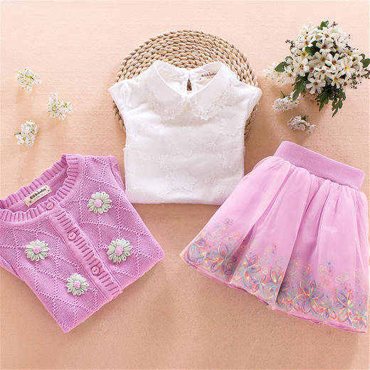 BL-7002秋季韩版中大童毛衣开衫宝宝毛衣 商品图1