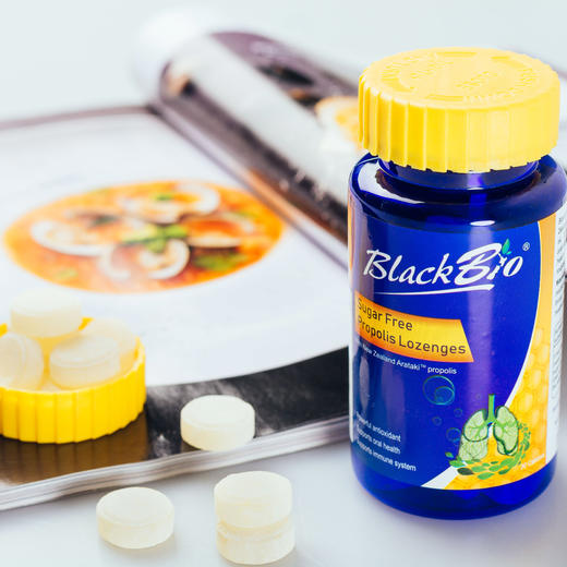 「咽炎克星 清肺神器」60秒焕活肺活力 ，清咽利肺缓解咽炎！新西兰BlackBio博兰贝肺清片 商品图6