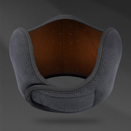 秋冬季男女通用骑行防尘防雾霾保暖防寒耳罩护脸护耳套口罩二合一 商品图3