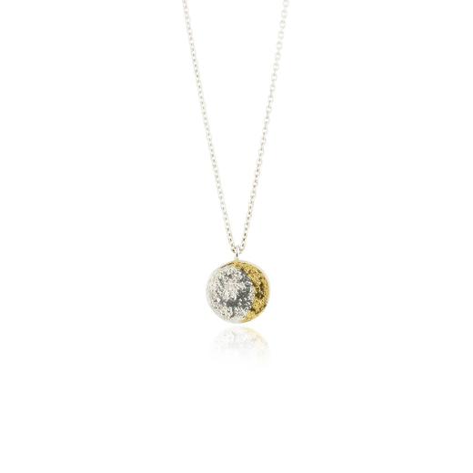 momoko｜12mm Moon Disc Necklace [ 项链 5色可选 ] 商品图4