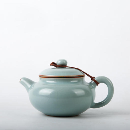 汝窑茶壶.仿古壶（大口款） 商品图1