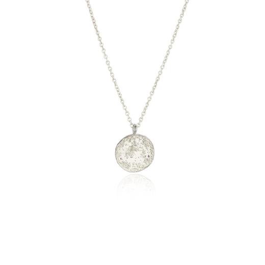 momoko｜12mm Moon Disc Necklace [ 项链 5色可选 ] 商品图2