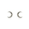momoko｜18x14mm Crescent Moon Studs [耳钉 3色可选] 商品缩略图3