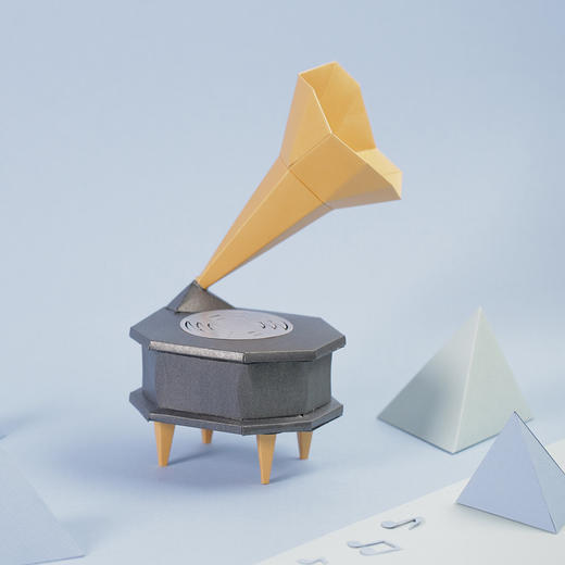 【为思礼】HYM LAB原创趣味折纸手工蓝牙音箱 自己动手亲身参与 打造更具个性的音乐体验 创意个性DIY动物喇叭 商品图3