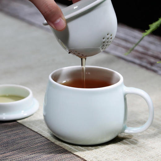 青瓷过滤泡茶杯 商品图2
