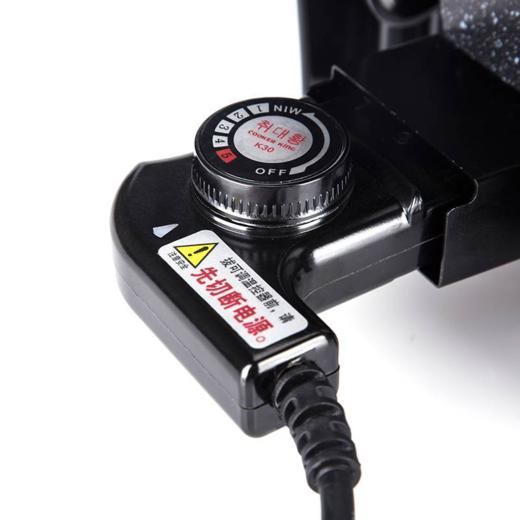 炊大皇麦饭石多功能电热锅火锅锅具K30电煎锅不粘锅韩式电炒锅电器烧烤锅 商品图4