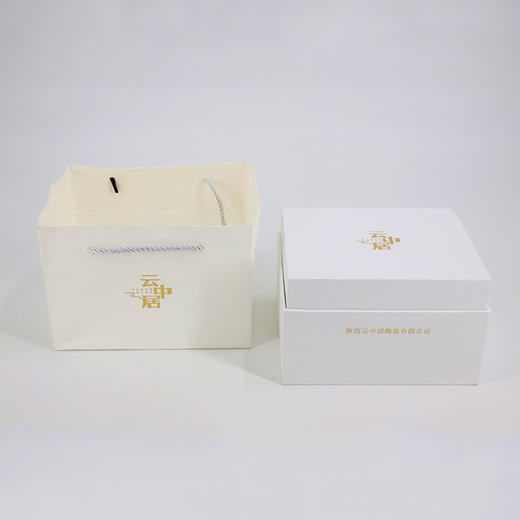 云中居· 羊脂白玉陶瓷盖碗 商品图2