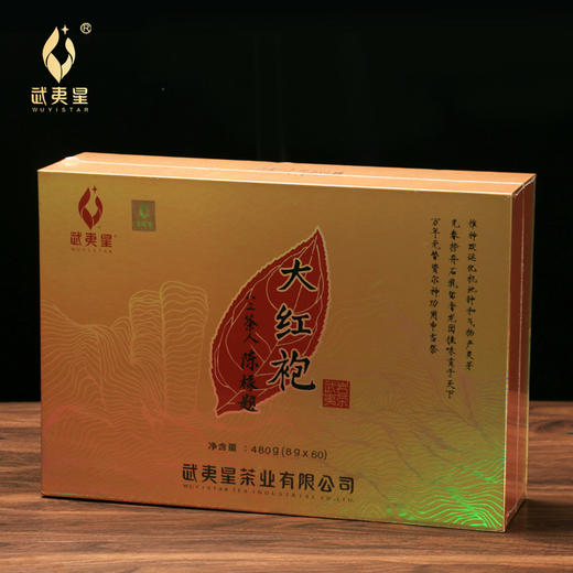 【岩骨花香】武夷星 金典大礼包 8g X 60小袋共480克大礼盒装 8盒/件 商品图3