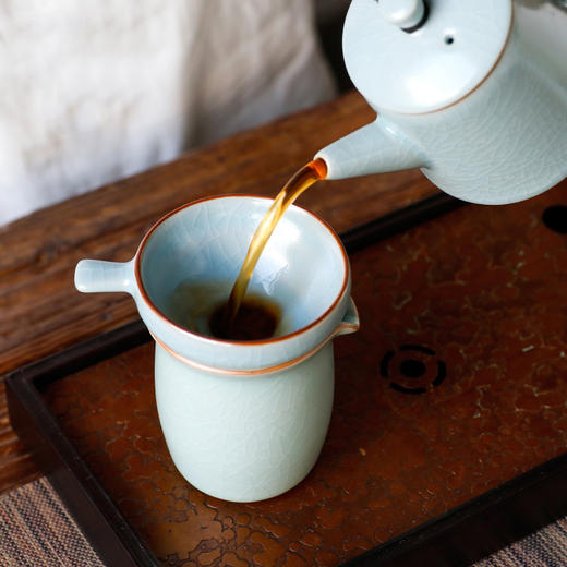 汝窑茶漏茶滤.粉青釉 商品图1