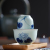 功夫茶具.乌龙茶铁观音闻香品茗杯套组手绘青花（菊花套组） 商品缩略图0