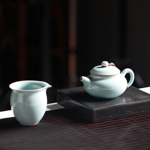 汝窑茶壶.标准款壶 商品图2