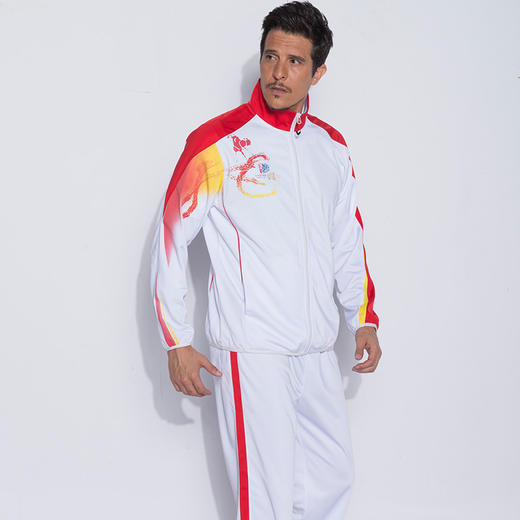 【27年团购品牌】建侬品牌新款男女士修身宽松舒适运动服休闲春秋立领