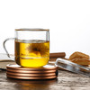 耐热玻璃杯内胆带盖过滤茶杯 商品缩略图0