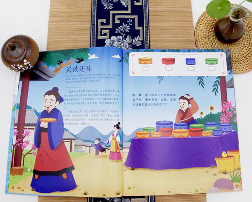 《写给儿童的成语游戏书》全4册 赠100张成语卡 3-12岁儿童成语典故益智游戏绘本 商品图5