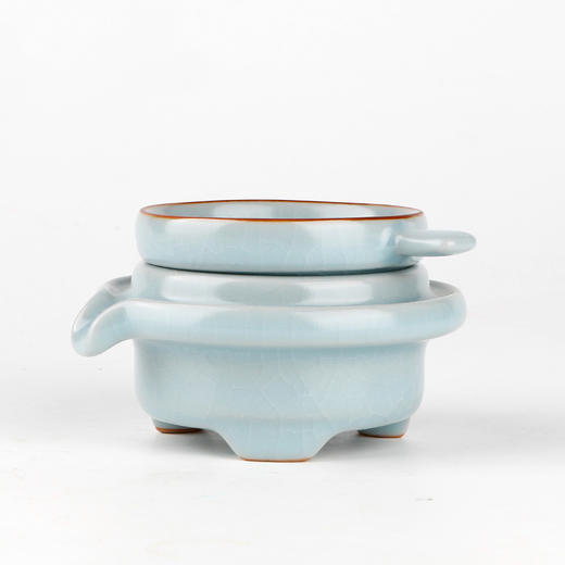 汝窑茶漏茶滤.粉青釉 商品图0
