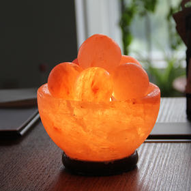 喜马拉雅盐灯 | 含开关1个灯泡3个 释压聚集能量场 负氧离子 空间净化 氛围灯