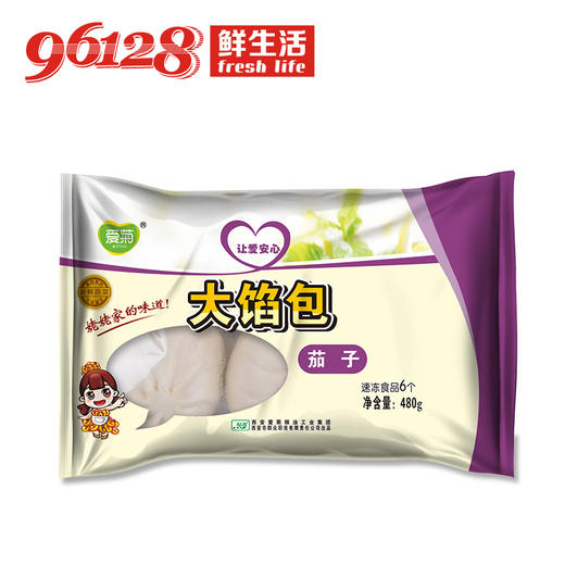 爱菊大馅茄子包80g*6个 商品图2
