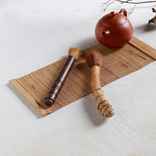 老竹养壶笔茶刷金丝养壶笔