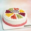 【优品系列】-【实拍图】--【鲜果拼】新鲜水果/粉色奥利奥碎表层装饰蛋糕 商品缩略图0