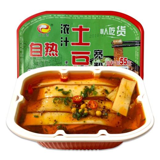 山江源自热浓汁土豆宽粉 245g*2盒 商品图1