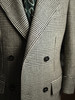 Dugdale Lambswool 580克羔羊毛黑白亲王格马球大衣 商品缩略图6