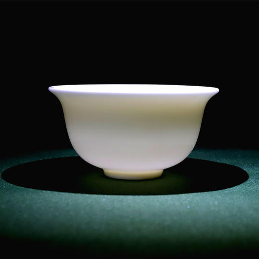 云中居· 羊脂白玉陶瓷盖碗 商品图3