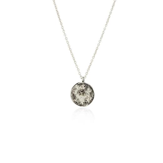 momoko｜12mm Moon Disc Necklace [ 项链 5色可选 ] 商品图3