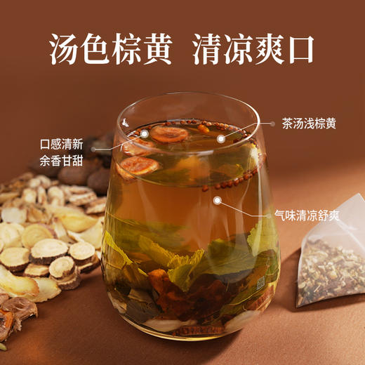 【胡庆余堂】 玉竹罗汉茶 120克（4克*30包）袋泡茶 量贩装 商品图1