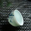 功夫茶具.乌龙茶铁观音闻香品茗杯套组手绘青花（竹子套组） 商品缩略图1