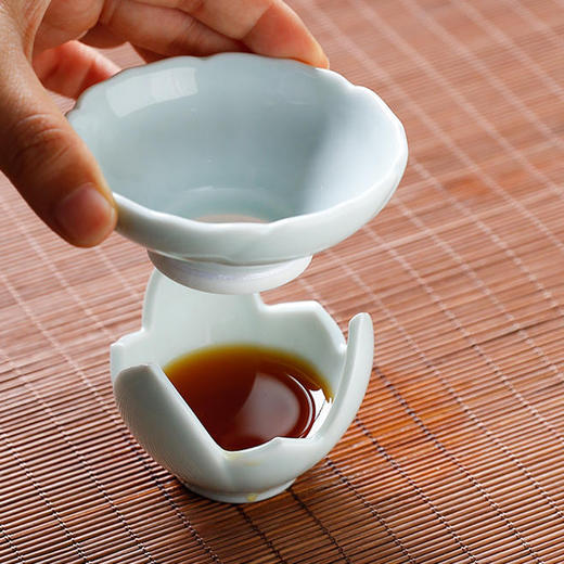 青瓷茶漏过滤网泡茶器 商品图2