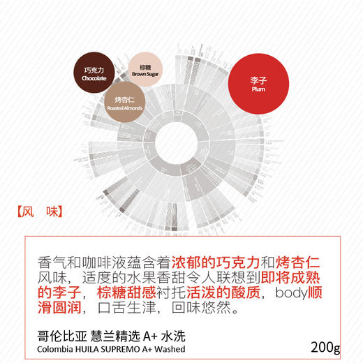 铂澜咖啡学院 哥伦比亚慧兰精选A+水洗咖啡豆 可现磨粉 商品图1