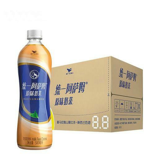 【批发】统一阿萨姆奶茶500ml/瓶×15瓶/箱 商品图0