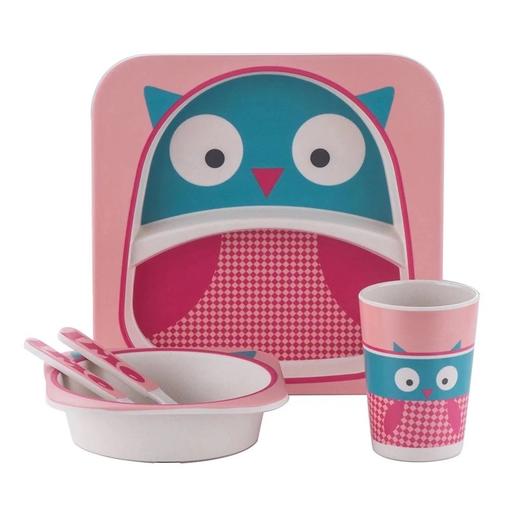 竹纤维环保卡通餐具套装 商品图7