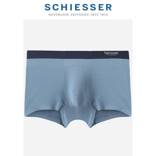 （清仓款，不退换，颜色随机）SCHIESSER/舒雅BECOVER男士莫代尔平角裤E9/17064T 商品图0