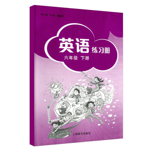 英语 练习册 六年级下册（全国版）三年级起步 商品图0