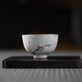 官窑釉主人杯单杯（梅花款）