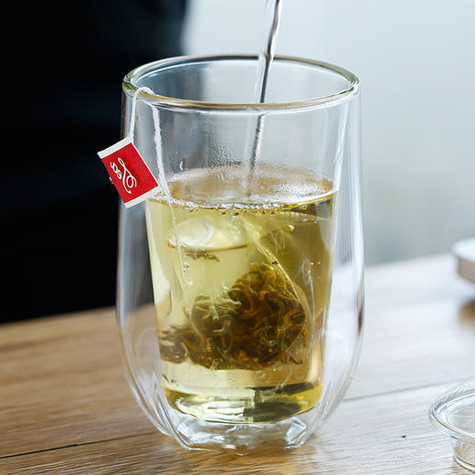 玻璃茶杯双层随手杯 商品图0