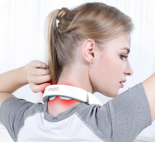 攀高旗舰新品无线遥控配备多功能电极片礼品盒智能颈椎按摩仪肩颈背部